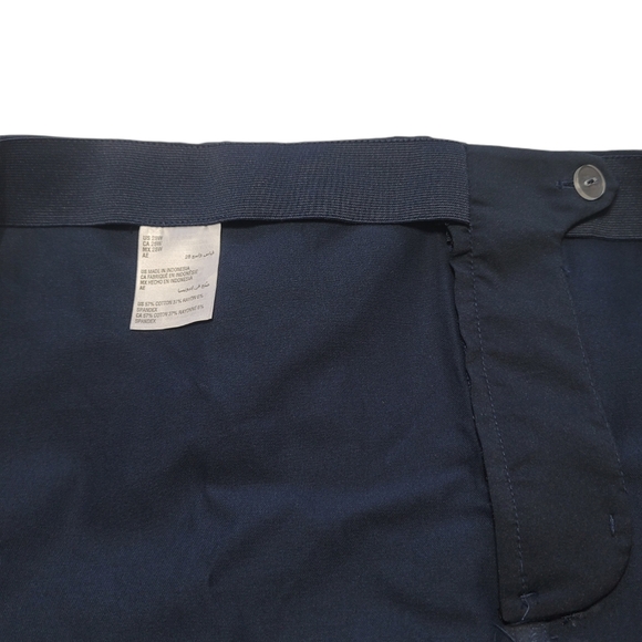 Alfani Navy Comfort Waist Skinny Leg Casual - Picture 4 of 4